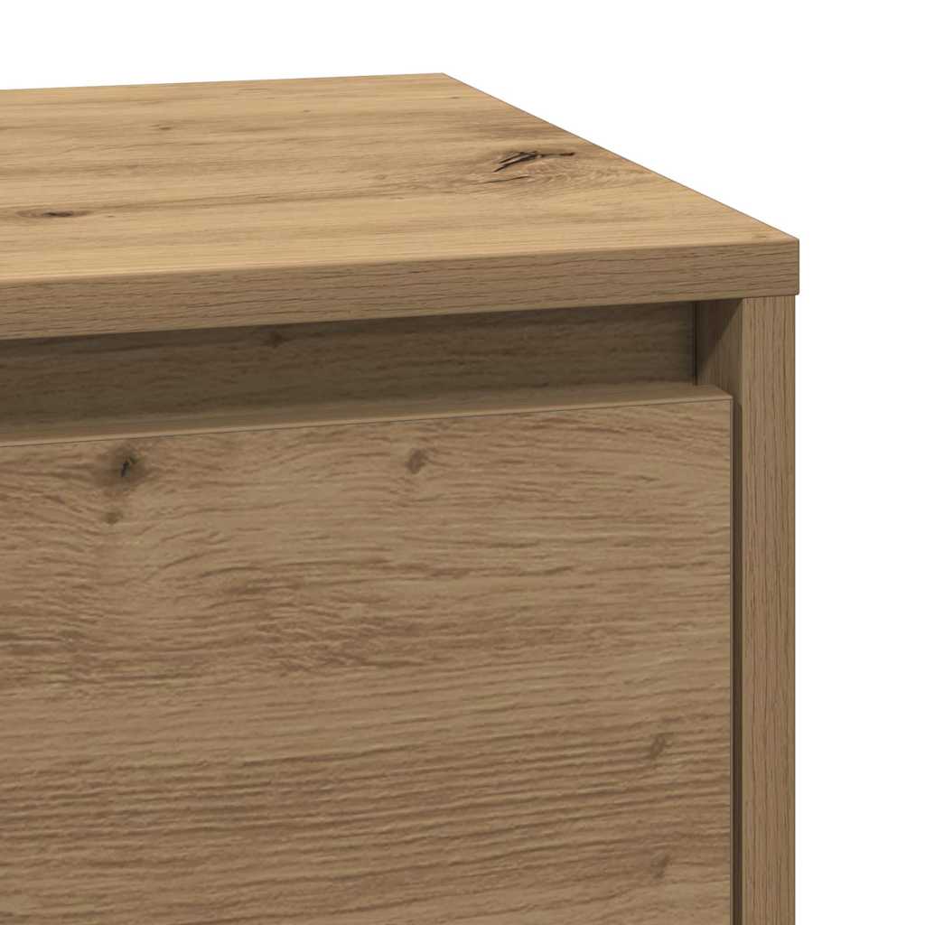 Nachttisch Artisan-Eiche 39 x 34,5 x 65 cm Holzwerkstoff