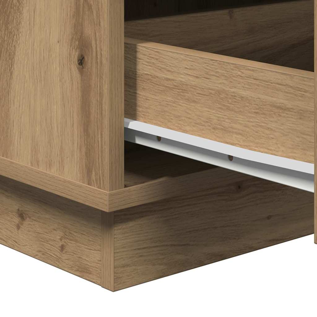 Nachttisch Artisan-Eiche 39 x 34,5 x 65 cm Holzwerkstoff