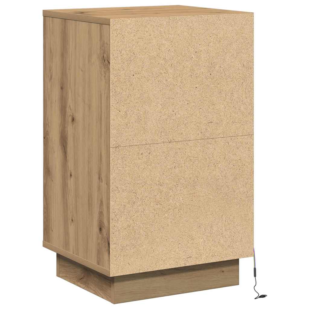 Nachttisch Artisan-Eiche 39 x 34,5 x 65 cm Holzwerkstoff