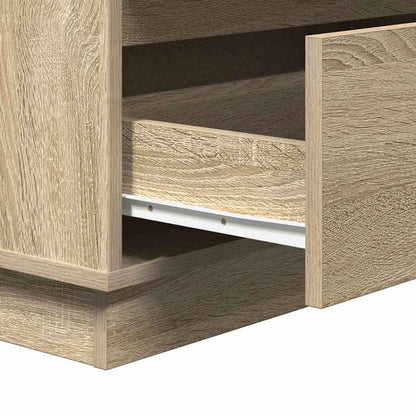 Nachttisch Sonoma-Eiche 71 x 34,5 x 75 cm Holzwerkstoff