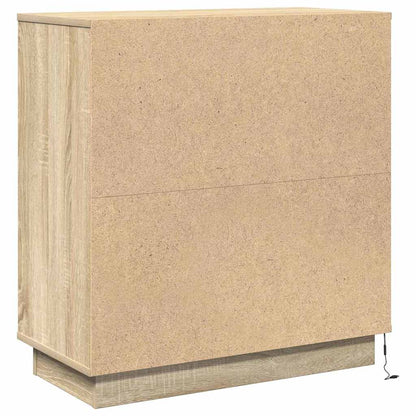 Nachttisch Sonoma-Eiche 71 x 34,5 x 75 cm Holzwerkstoff