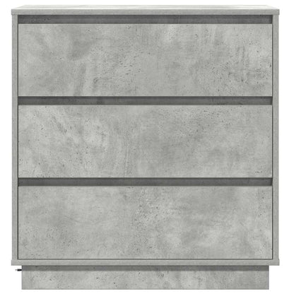 Nachttisch Beton Grau 71 x 34,5 x 75 cm Holzwerkstoff