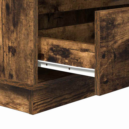 Nachttisch Geräucherte Eiche 71 x 34,5 x 75 cm Holzwerkstoff