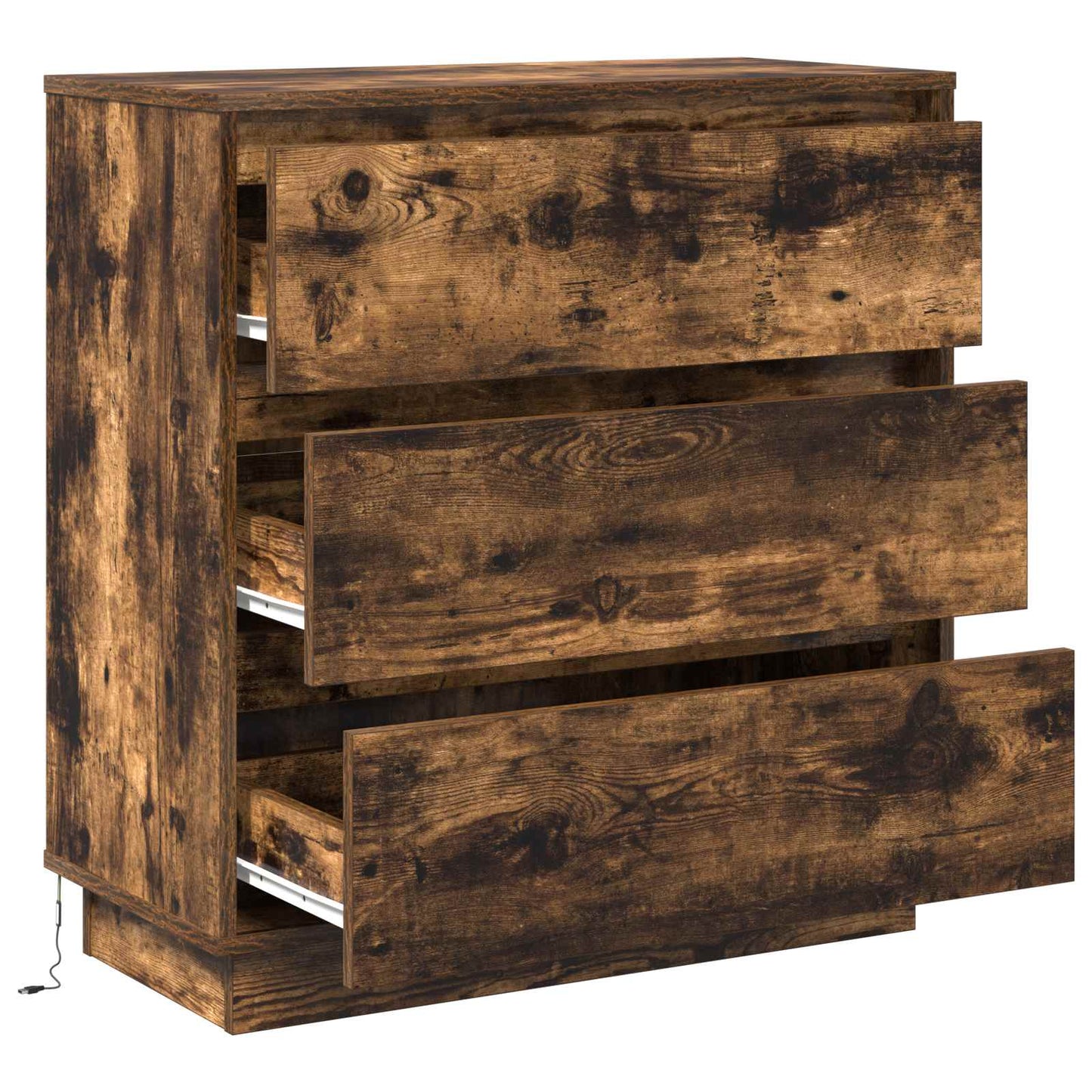 Nachttisch Geräucherte Eiche 71 x 34,5 x 75 cm Holzwerkstoff