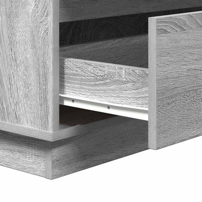 Nachttisch Grau 71 x 34,5 x 75 cm Holzwerkstoff