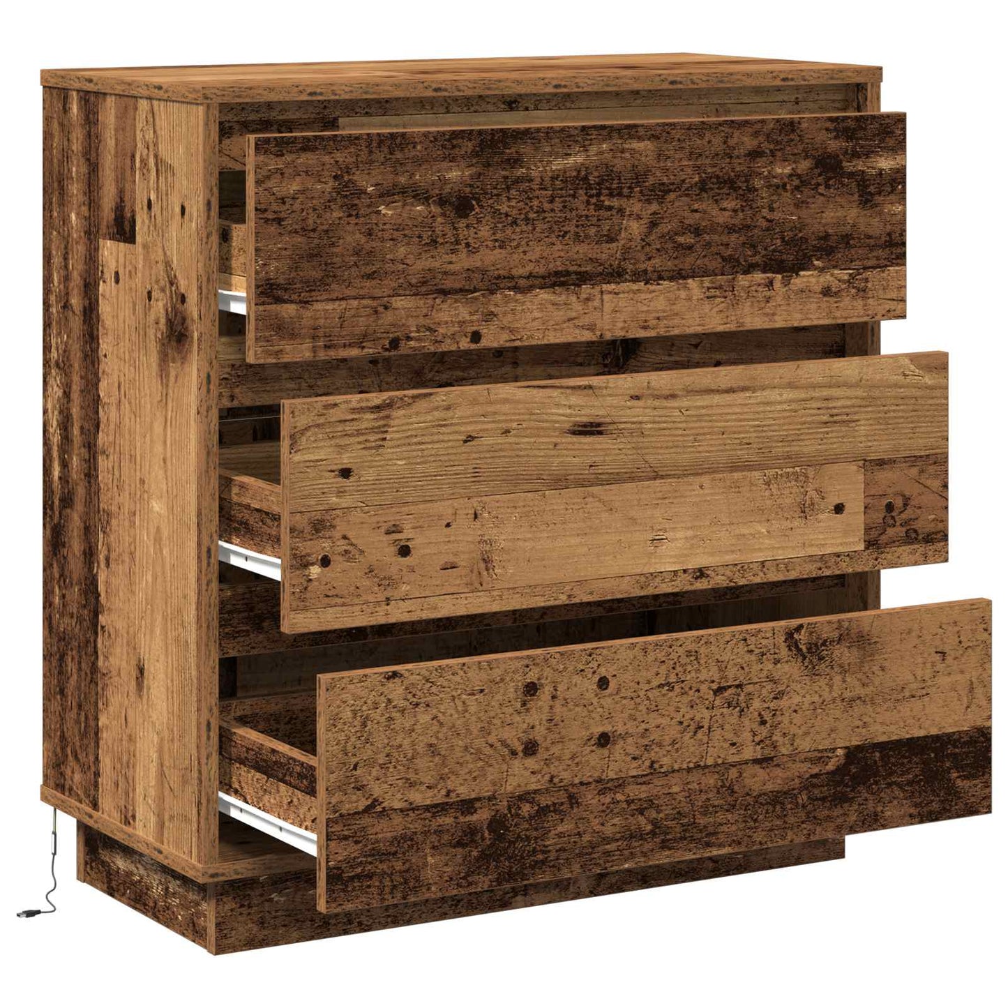 Nachttisch Altholz 71 x 34,5 x 75 cm Holzwerkstoff