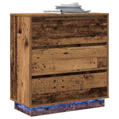Nachttisch Altholz 71 x 34,5 x 75 cm Holzwerkstoff