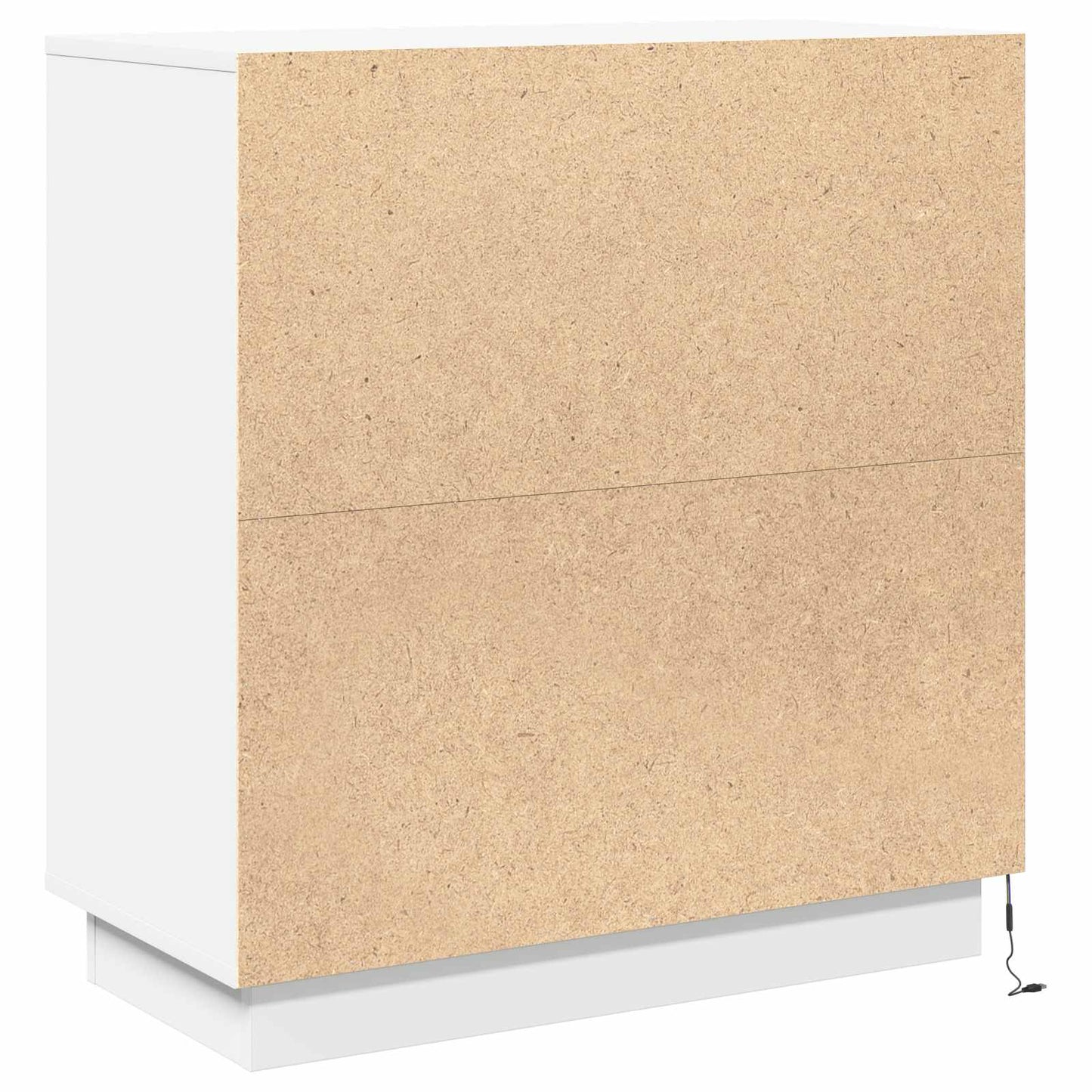 LED-Sideboard Weiß 71 x 34,5 x 75 cm Holzwerkstoff