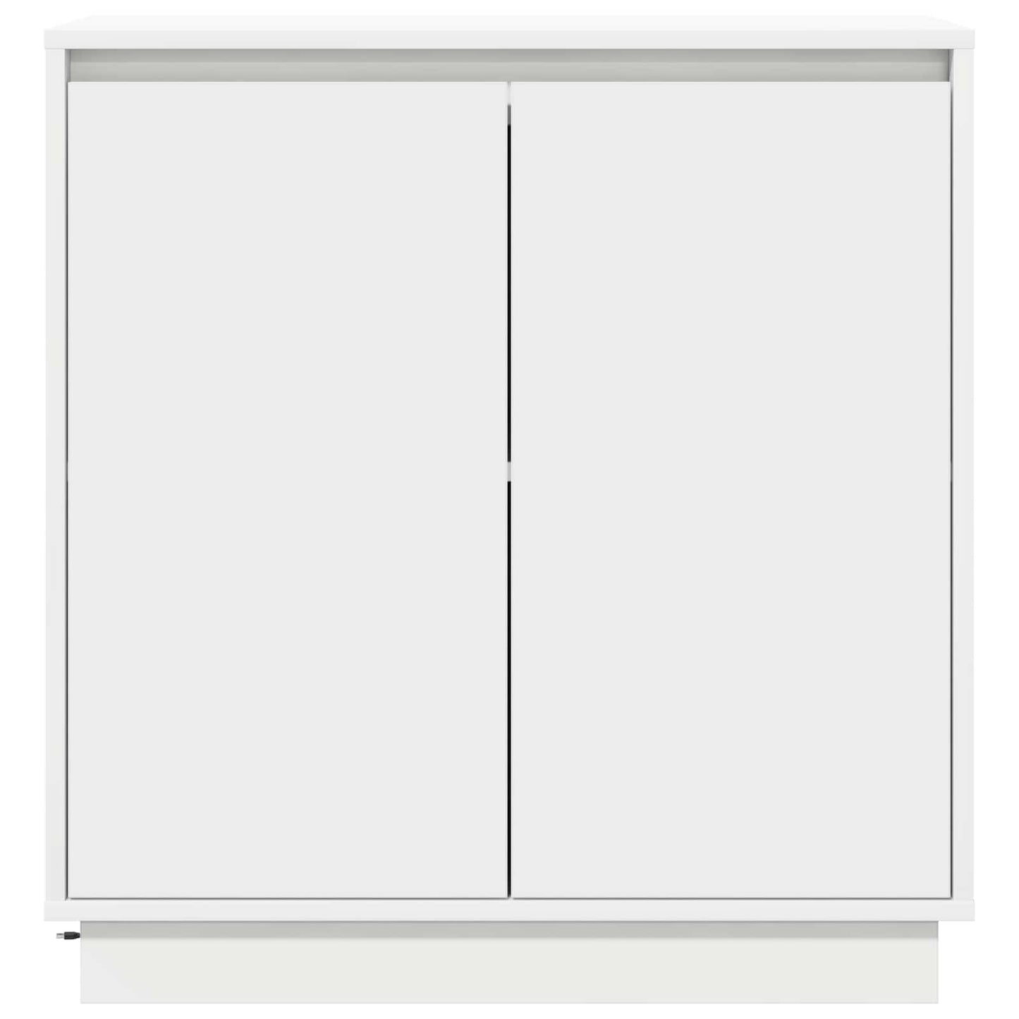 LED-Sideboard Weiß 71 x 34,5 x 75 cm Holzwerkstoff