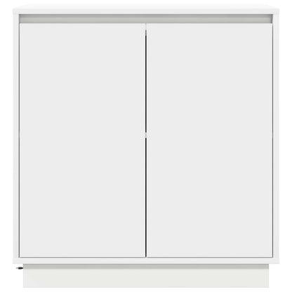 LED-Sideboard Weiß 71 x 34,5 x 75 cm Holzwerkstoff