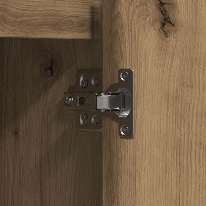 LED-Sideboard Artisan-Eiche 71 x 34,5 x 75 cm Holzwerkstoff
