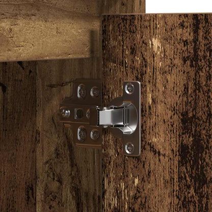 LED-Sideboard Altholz 71 x 34,5 x 75 cm Holzwerkstoff