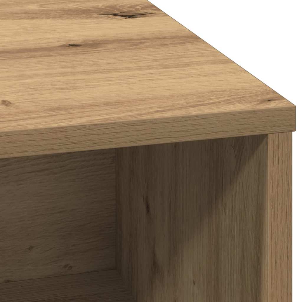 LED-Sideboard Artisan-Eiche 71 x 34,5 x 75 cm Holzwerkstoff