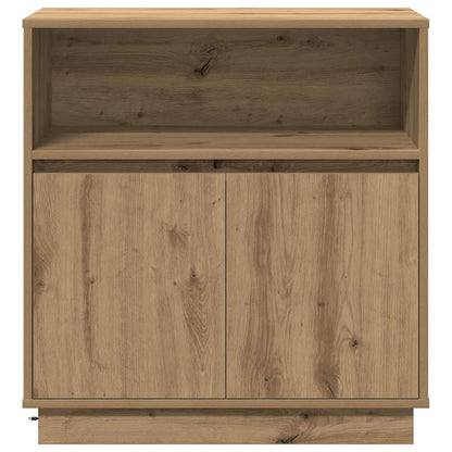 LED-Sideboard Artisan-Eiche 71 x 34,5 x 75 cm Holzwerkstoff