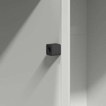 TV-Schränk 100 x 38 x 49 cm Weiß Holzwerkstoff