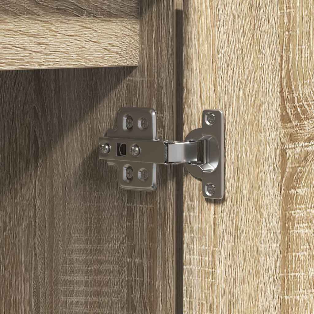 TV-Schränk 100 x 38 x 49 cm Sonoma-Eiche Holzwerkstoff