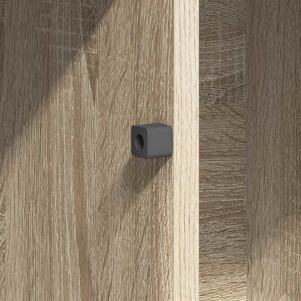 TV-Schränk 100 x 38 x 49 cm Sonoma-Eiche Holzwerkstoff