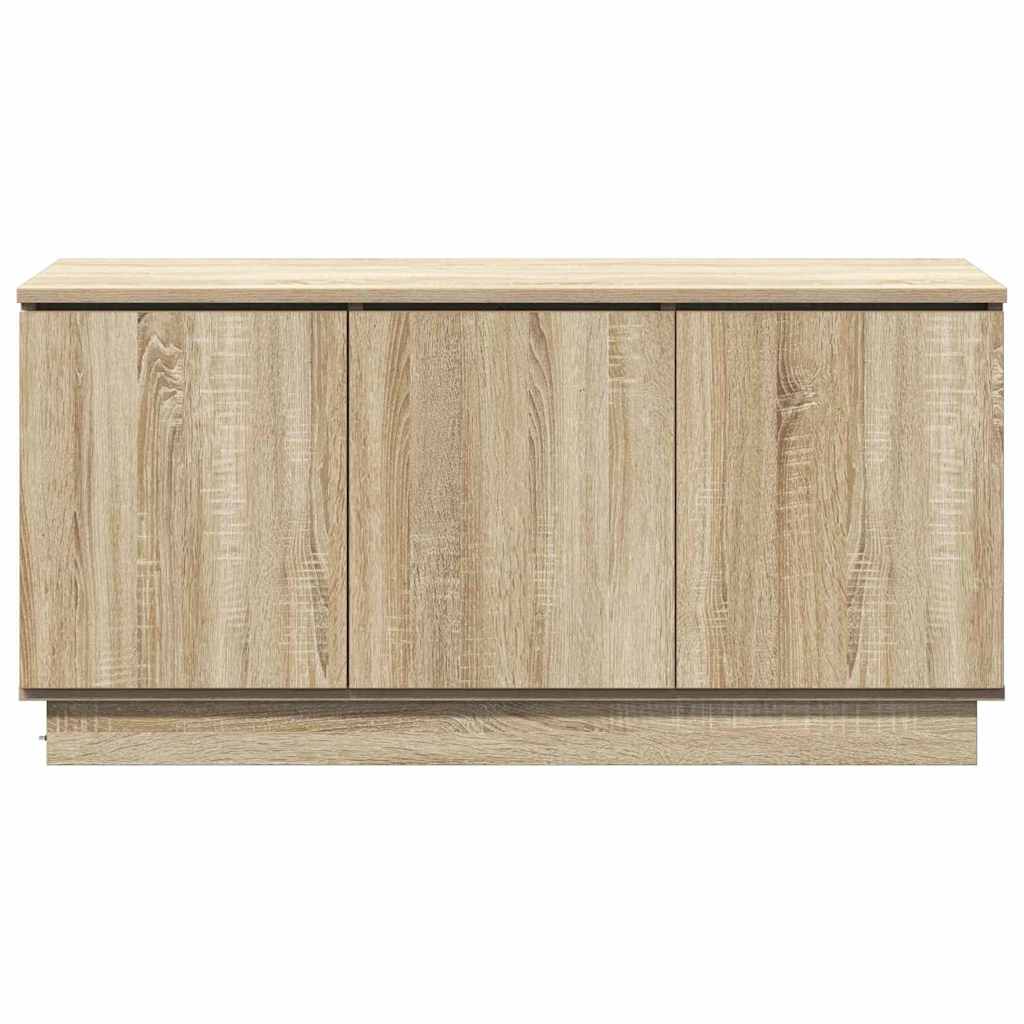 TV-Schränk 100 x 38 x 49 cm Sonoma-Eiche Holzwerkstoff