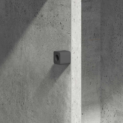 TV-Schränk 100 x 38 x 49 cm Beton Grau Holzwerkstoff