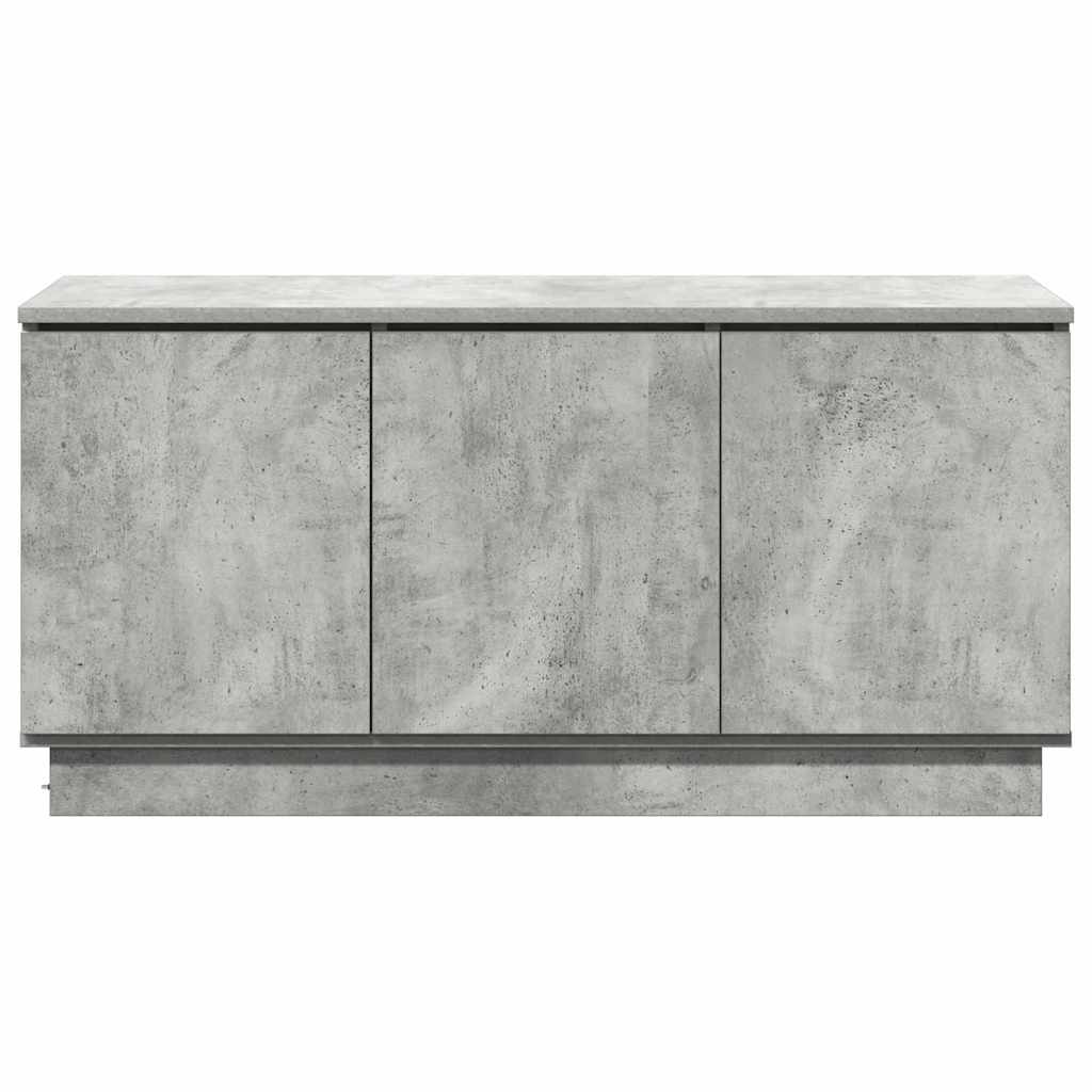 TV-Schränk 100 x 38 x 49 cm Beton Grau Holzwerkstoff