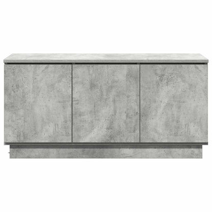 TV-Schränk 100 x 38 x 49 cm Beton Grau Holzwerkstoff