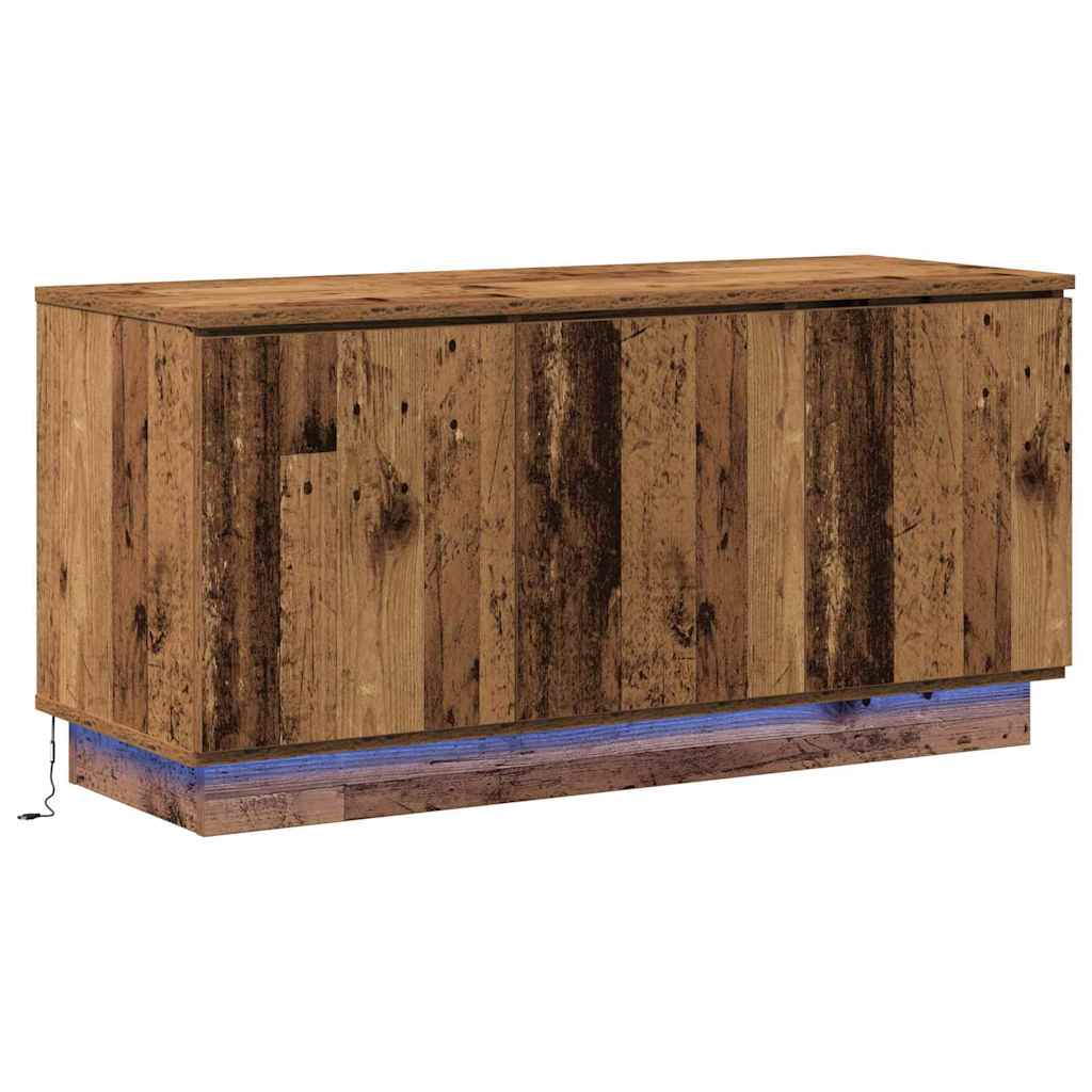 TV-Schränk 100 x 38 x 49 cm Altholz Holzwerkstoff