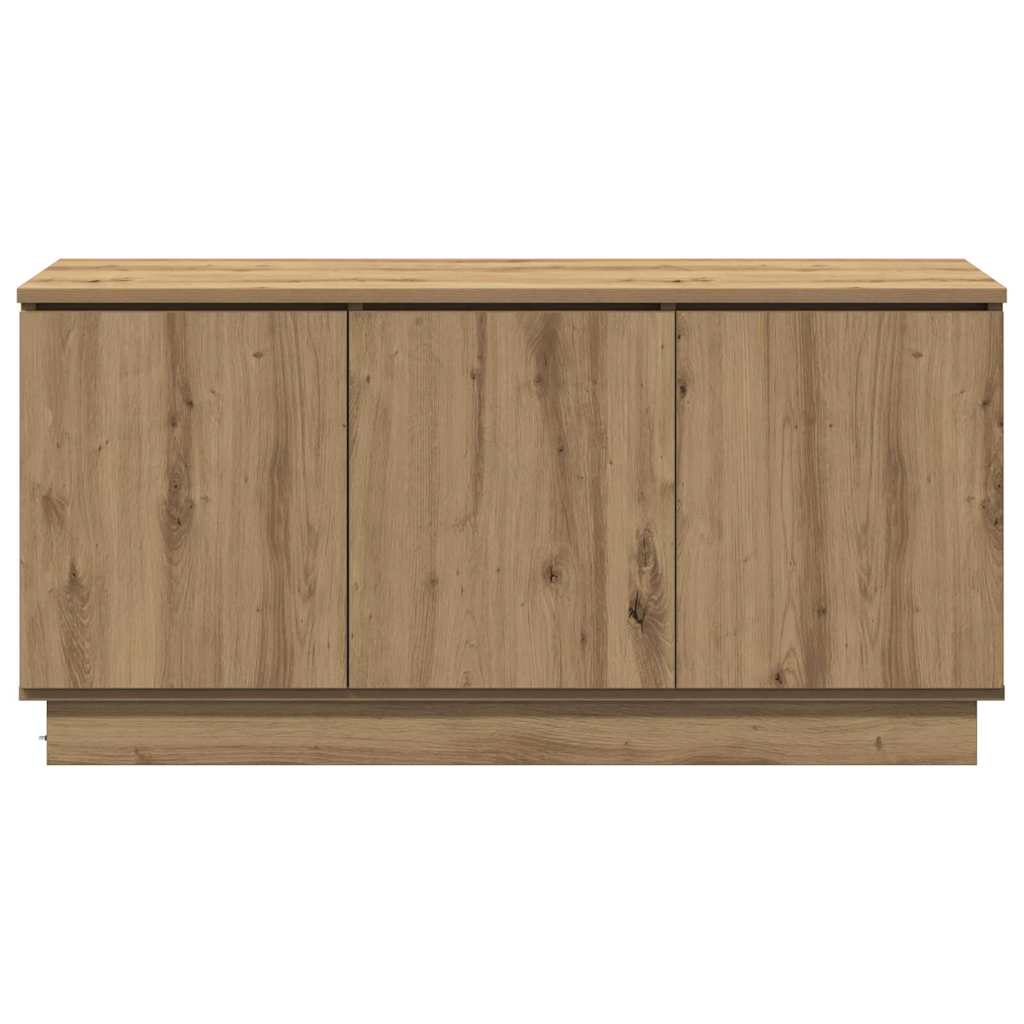 TV-Schränk 100 x 38 x 49 cm Artisan-Eiche Holzwerkstoff