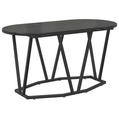 Couchtisch Schwarz Eichen-Optik 80 x 40 x 40.5 cm