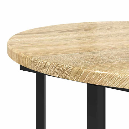 Beistelltisch-Set 2 stk. Braun 50 x 50 x 50,5 cm