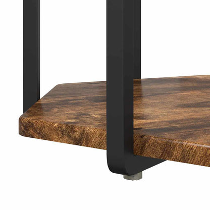 Beistelltisch-Set 2 stk. Braun 50 x 50 x 50,5 cm