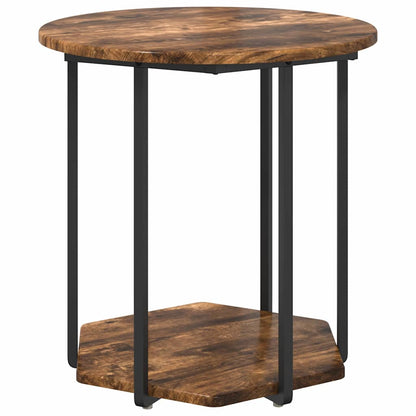 Beistelltisch-Set 2 stk. Braun 50 x 50 x 50,5 cm