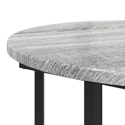 Beistelltisch-Set 2 stk. Grau 50 x 50 x 50,5 cm