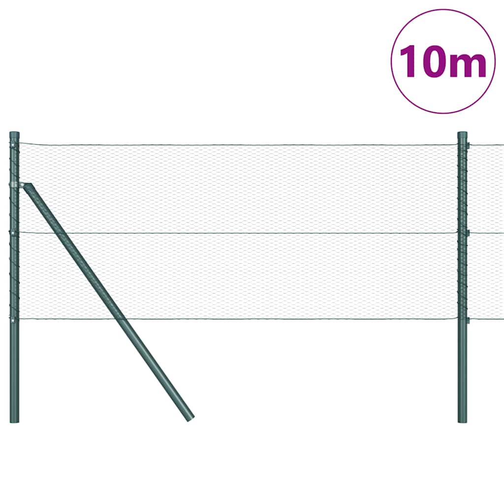 Ground Fix Geschweißter Drahtzaun 10 x 0,6 m (B x H)