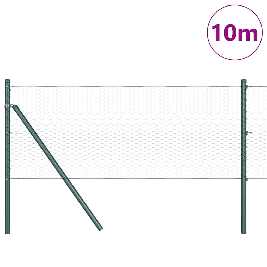 Ground Fix Geschweißter Drahtzaun 10 x 0,6 m (B x H)