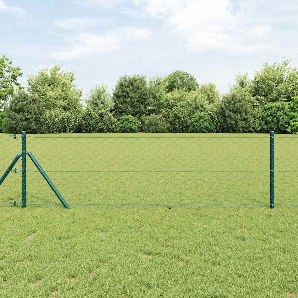 Ground Fix Geschweißter Drahtzaun 10 x 0,6 m (B x H)