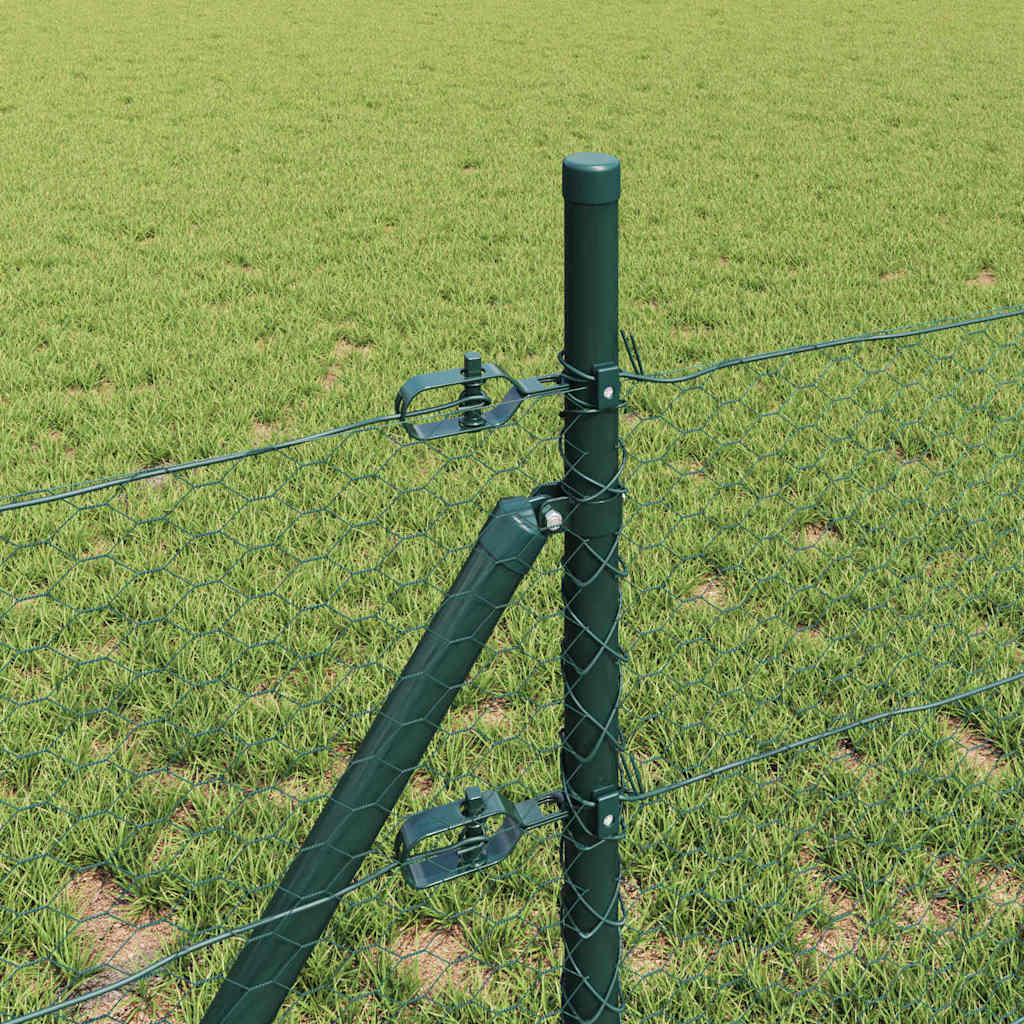 Ground Fix Geschweißter Drahtzaun 10 x 0,8 m (B x H)