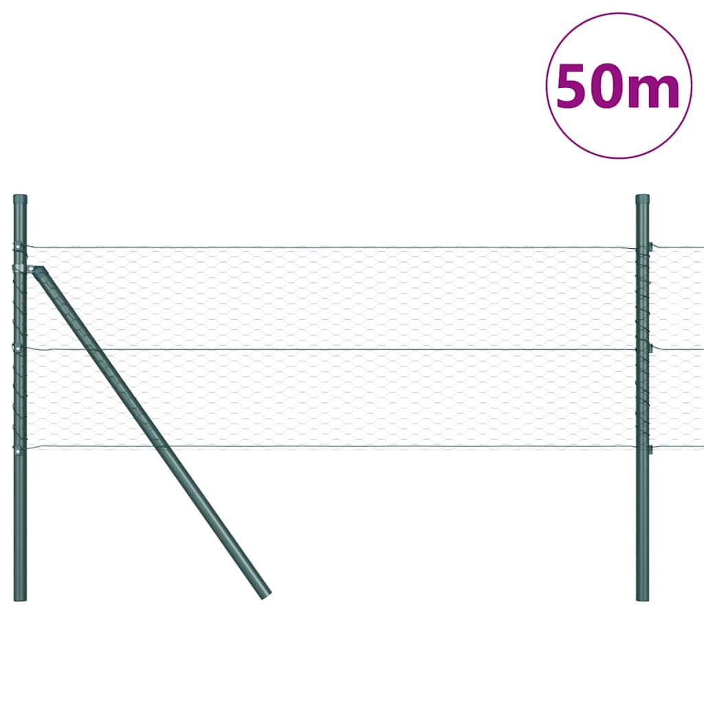 Ground Fix Geschweißter Drahtzaun 50 x 0,4 m (B x H)