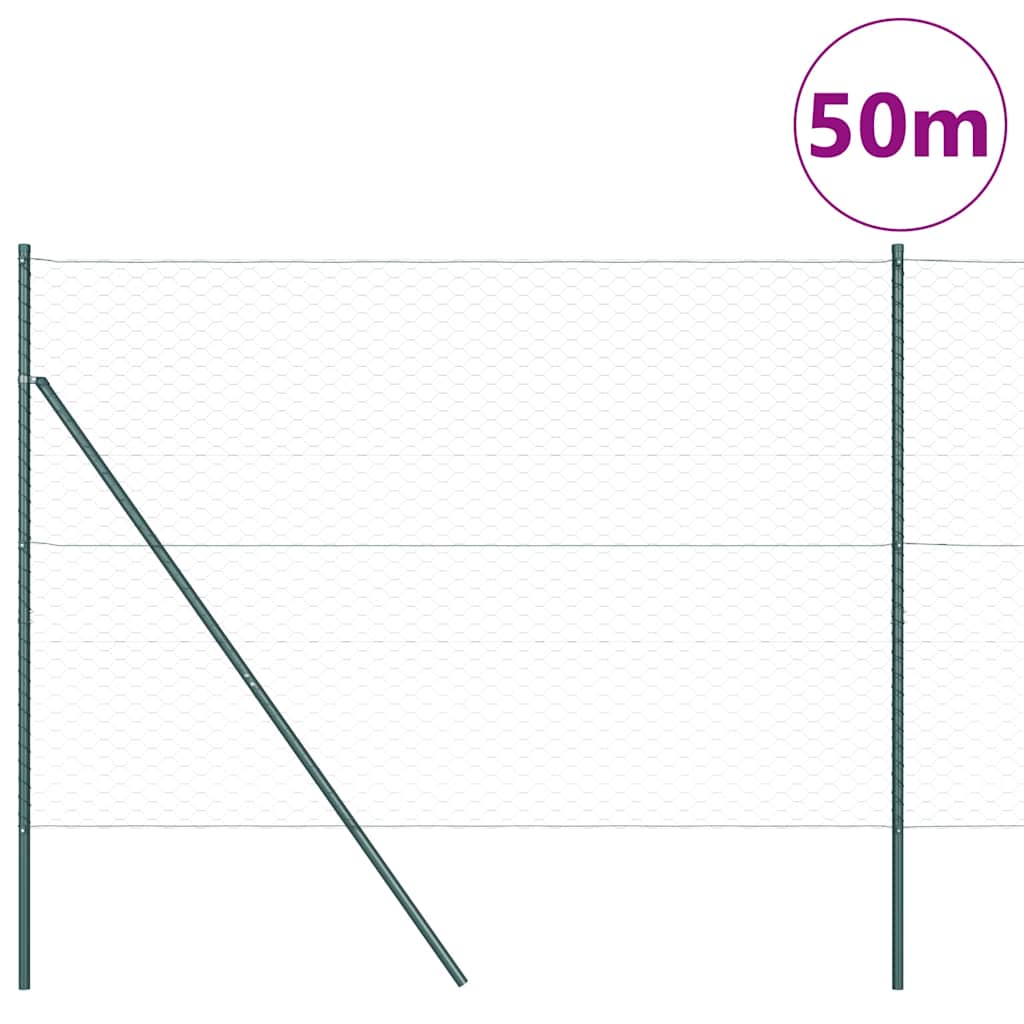 Ground Fix Geschweißter Drahtzaun 50 x 1,6 m (B x H)