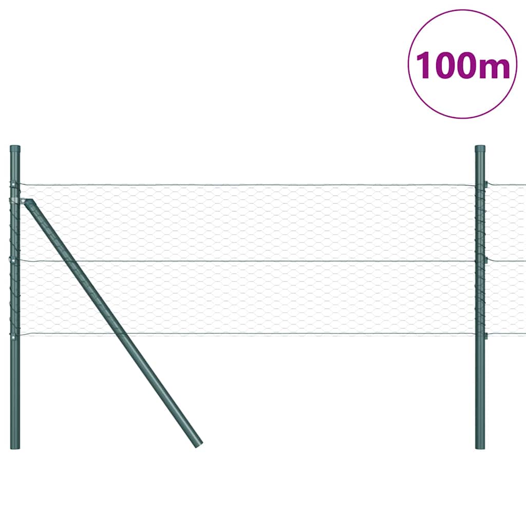 Ground Fix Geschweißter Drahtzaun 100 x 0,8 m (B x H)