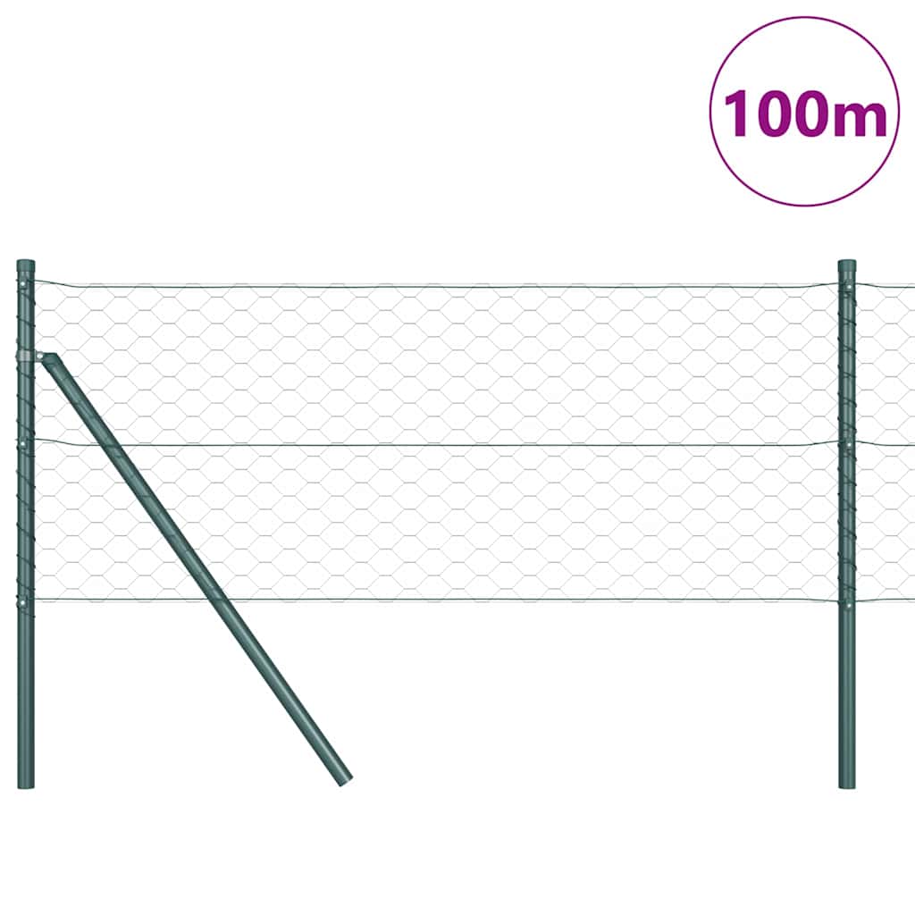 Ground Fix Geschweißter Drahtzaun 100 x 0,8 m (B x H)