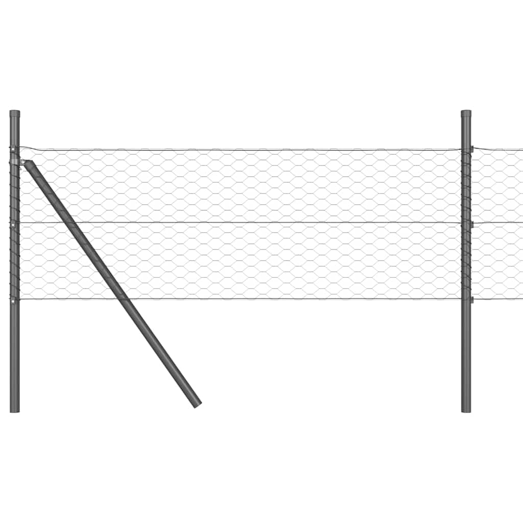 Ground Fix Geschweißter Drahtzaun 10 x 0,4 m (B x H)