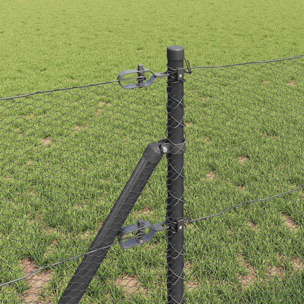 Ground Fix Geschweißter Drahtzaun 10 x 0,6 m (B x H)