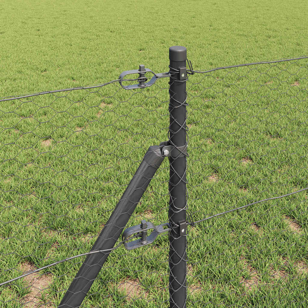 Ground Fix Geschweißter Drahtzaun 10 x 0,6 m (B x H)