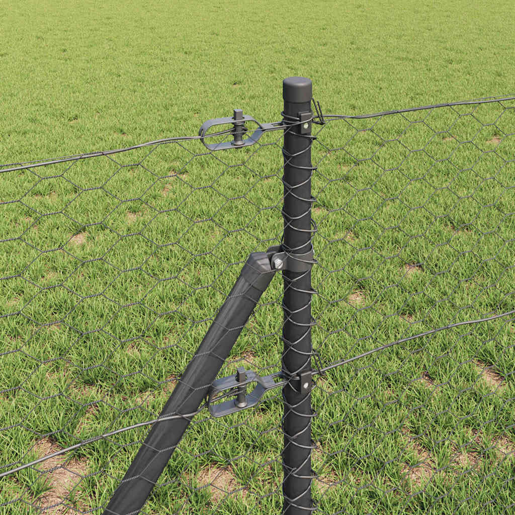 Ground Fix Geschweißter Drahtzaun 10 x 0,6 m (B x H)