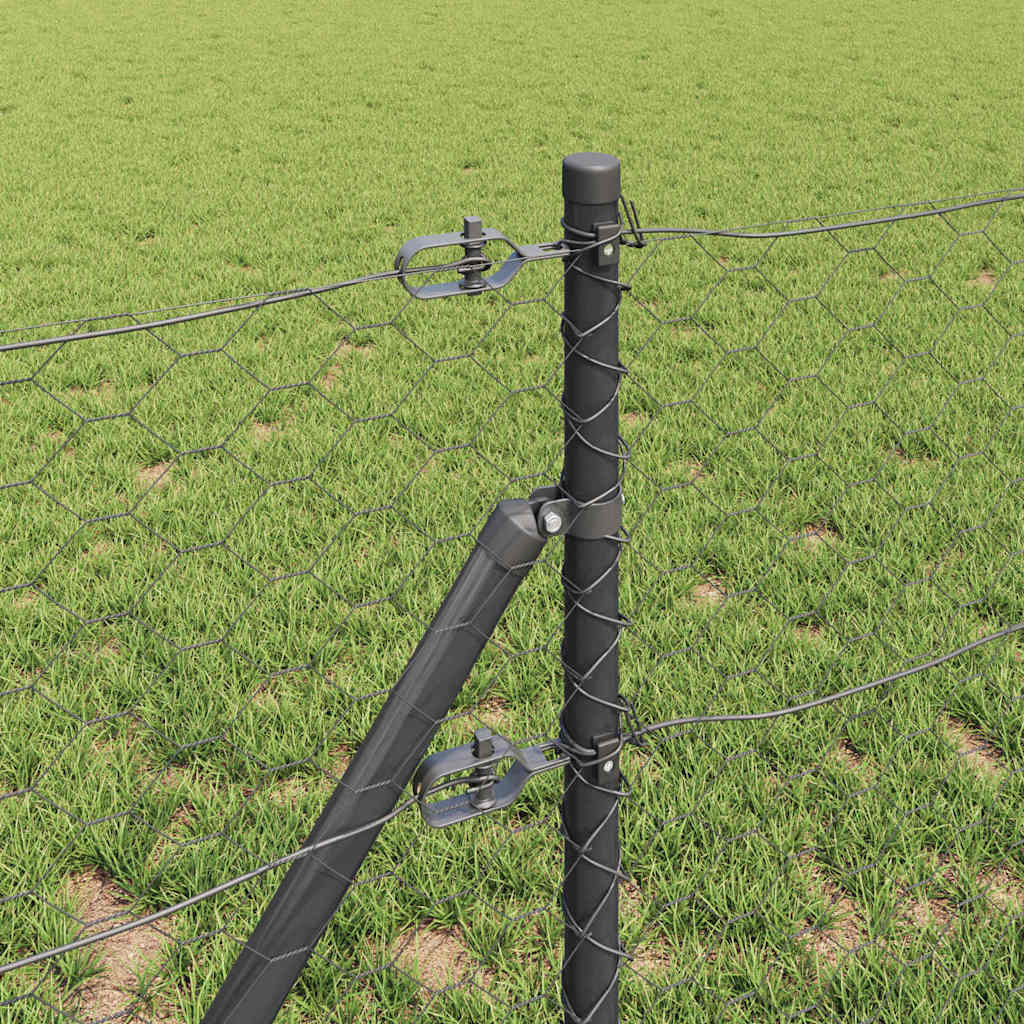 Ground Fix Geschweißter Drahtzaun 10 x 0,6 m (B x H)