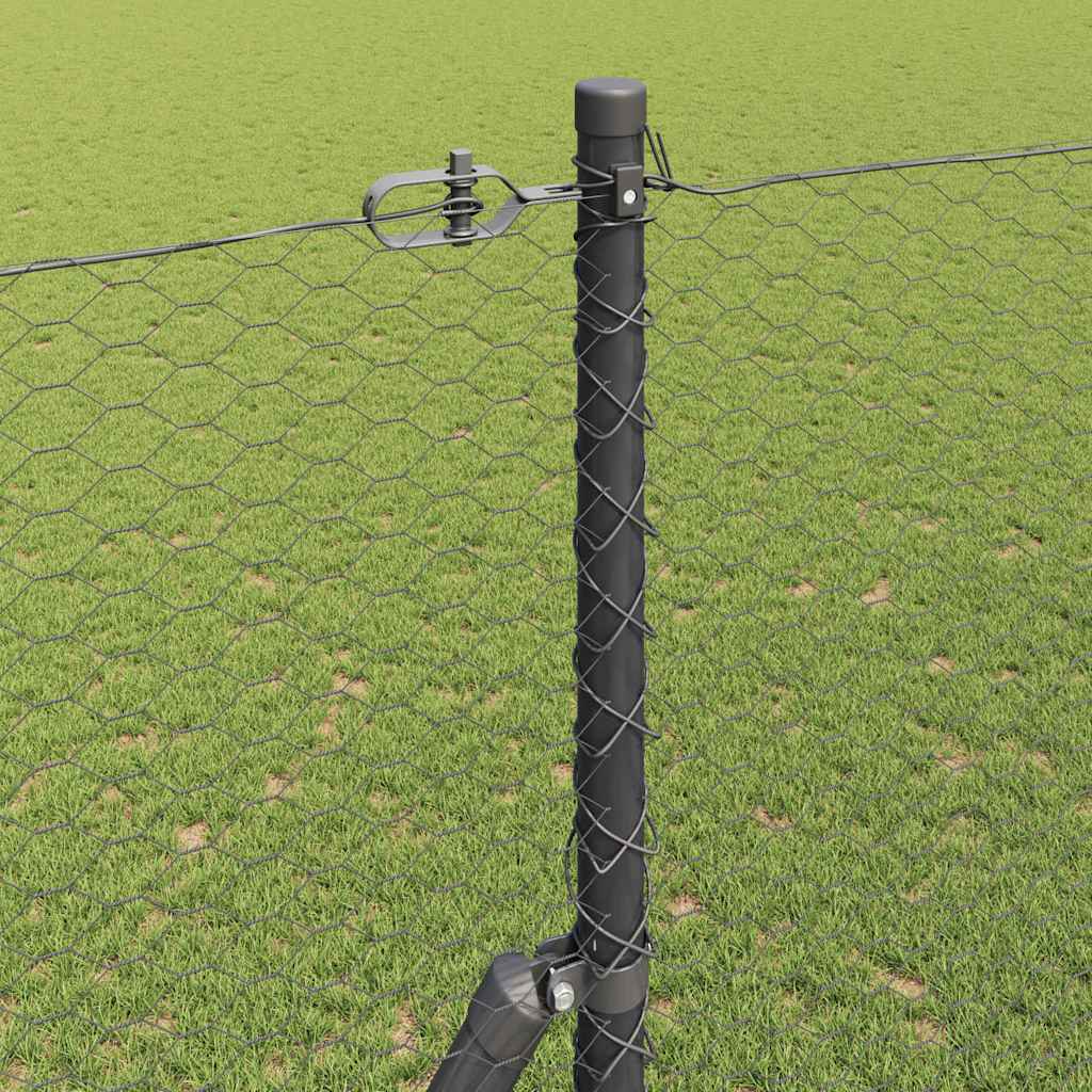 Ground Fix Geschweißter Drahtzaun 10 x 1,5 m (B x H)