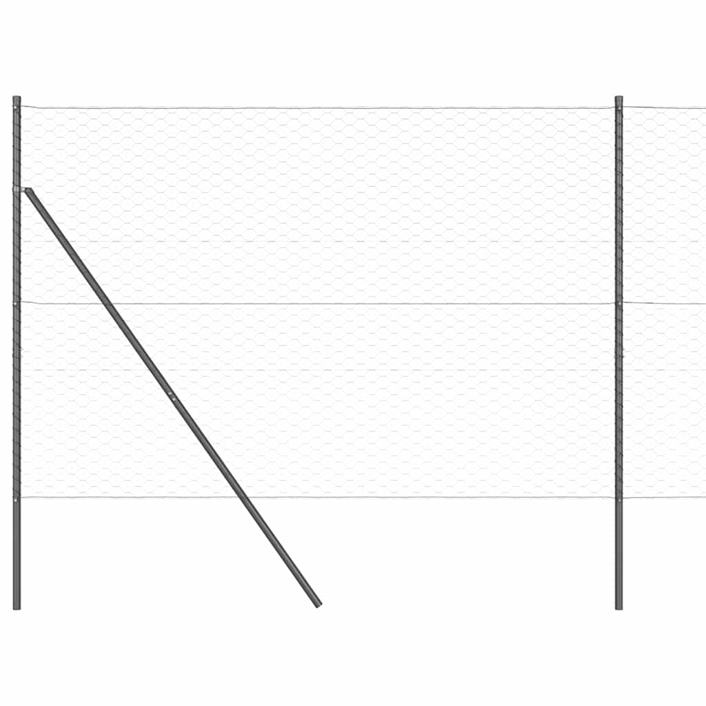 Ground Fix Geschweißter Drahtzaun 10 x 1,5 m (B x H)