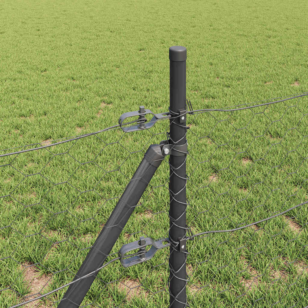 Ground Fix Geschweißter Drahtzaun 25 x 0,8 m (B x H)