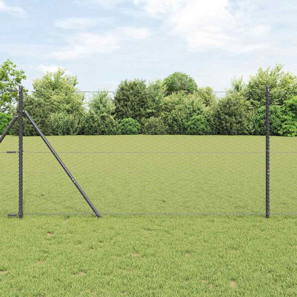 Ground Fix Geschweißter Drahtzaun 25 x 1,2 m (B x H)