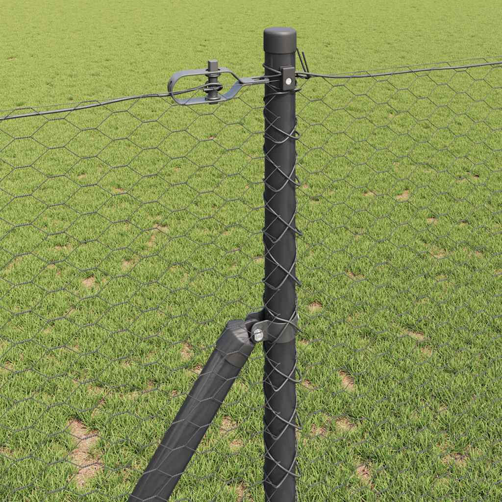 Ground Fix Geschweißter Drahtzaun 25 x 1,4 m (B x H)